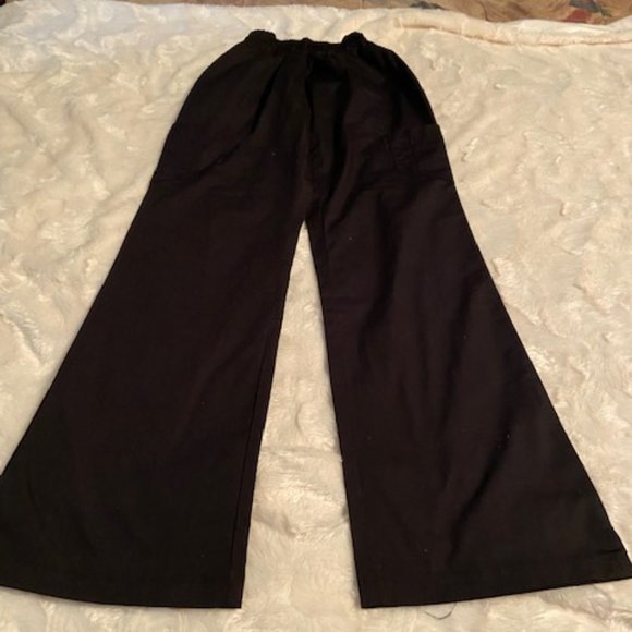 2/$40 MOBB Ladies Black Scrubs Pants Ladies Size XXS - Picture 2 of 7